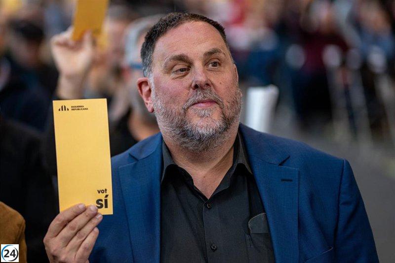 Junqueras se postulará como candidato de ERC para las elecciones catalanas este martes.