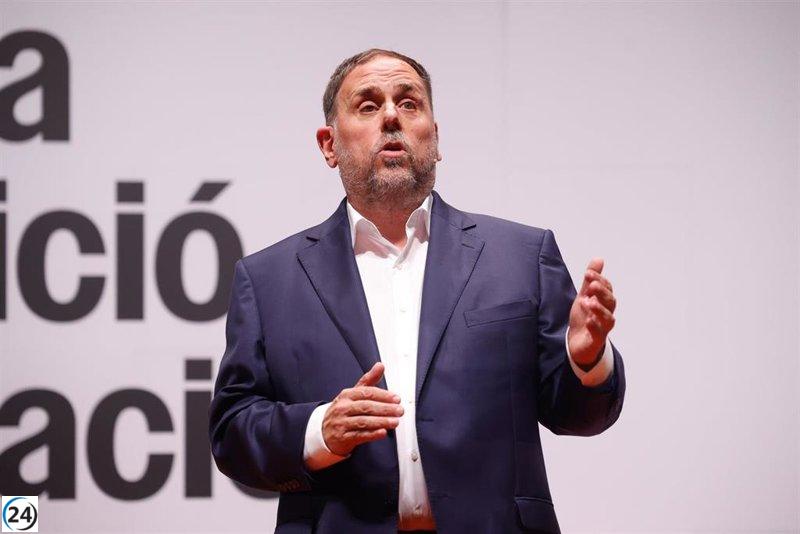 Junqueras se presenta como el abanderado de ERC y pide nuevos acuerdos y colaboraciones.