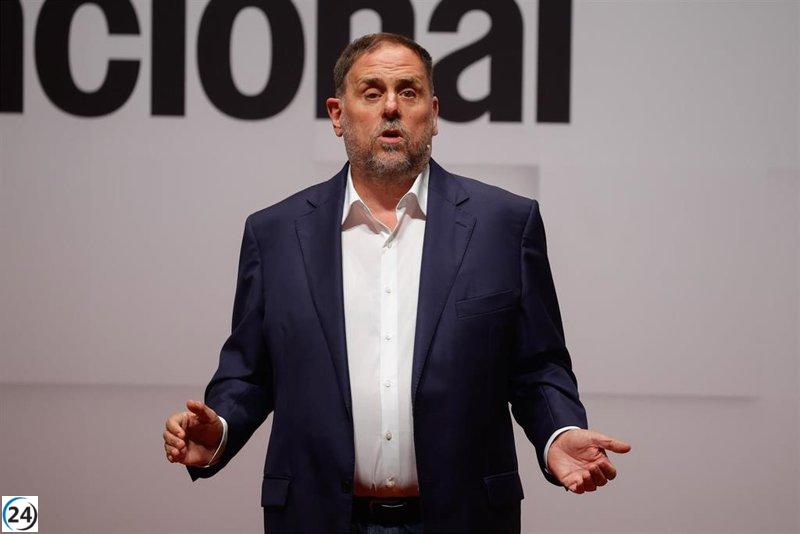 Junqueras (ERC): Un país no puede prosperar si divide a su gente.