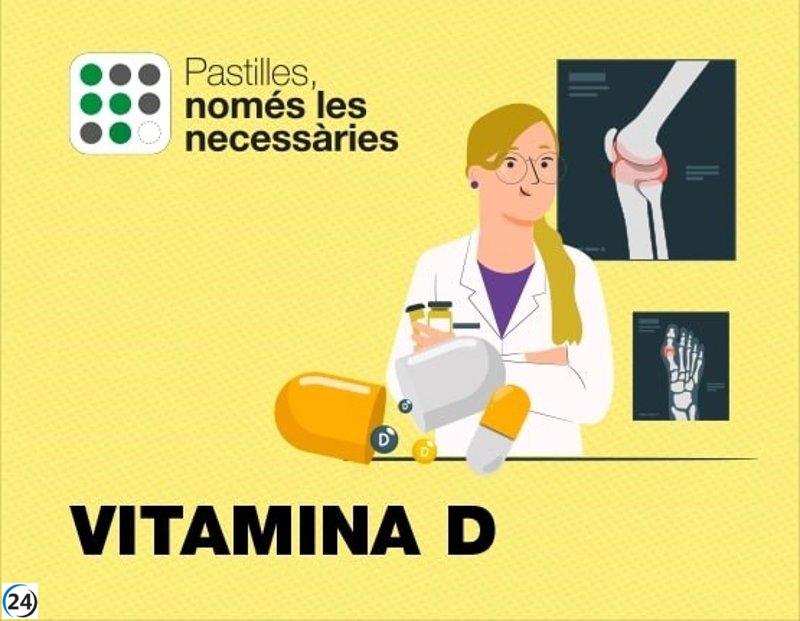Salut identifica 48.000 pacientes vulnerables en Catalunya que reciben tratamiento con vitamina D.