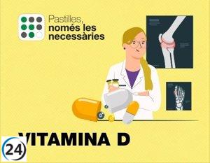 Salut identifica 48.000 pacientes vulnerables en Catalunya que reciben tratamiento con vitamina D.