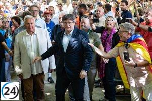 Puigdemont aplaude el éxito del plan de paz de Trump para Gaza.