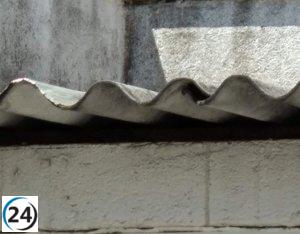 La Generalitat destina 4,9 millones para apoyo en la eliminación de amianto en edificios.