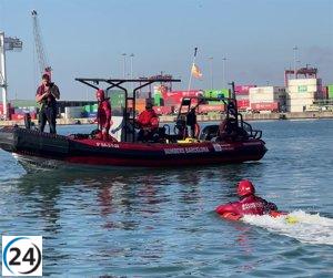 Puerto de Barcelona simula una emergencia en su ejercicio anual 2025.