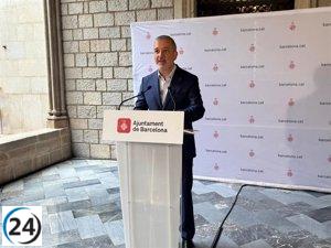 Collboni ofrece a la Generalitat respaldo de Barcelona tras la tormenta Alice.