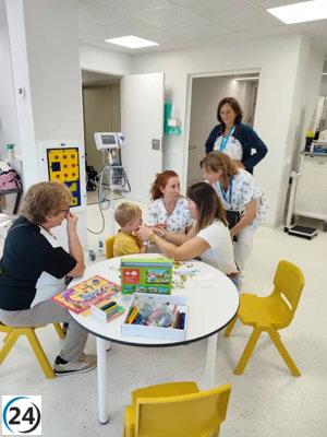 El Hospital Trueta de Girona presenta su nuevo centro pediátrico de atención diurna.