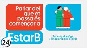 Barcelona presenta su inovador programa 'EstarB' para abordar la salud mental juvenil.