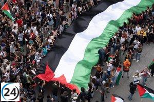 Cataluña se moviliza este miércoles en huelga contra el conflicto en Gaza.