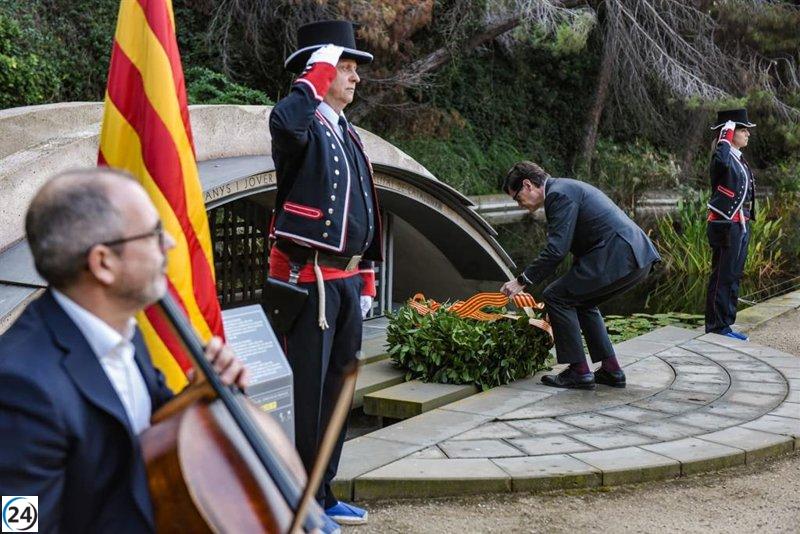 Illa invoca la memoria de Companys y la 