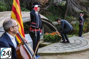 Illa invoca la memoria de Companys y la