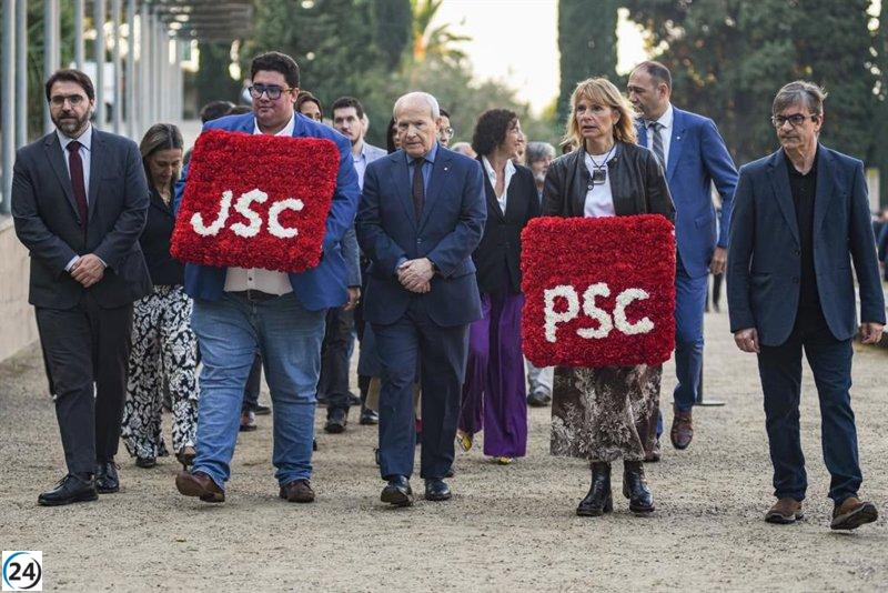 Moret (PSC) aboga por recuperar el legado de Companys ante la amenaza de la ultraderecha.