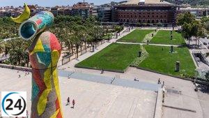 Desalojo en el parque Joan Miró de Barcelona: se desmantela asentamiento en el Eixample.