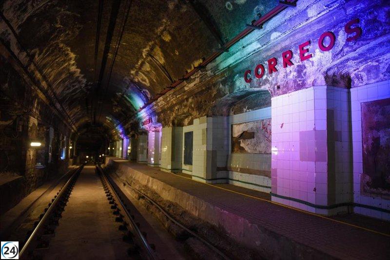TMB inaugura la estación de Metro de Correos, cerrada desde 1972, para el público.