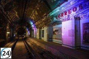 TMB inaugura la estación de Metro de Correos, cerrada desde 1972, para el público.