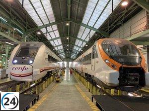 Renfe invita al público a explorar su taller en Vilanova, Barcelona.