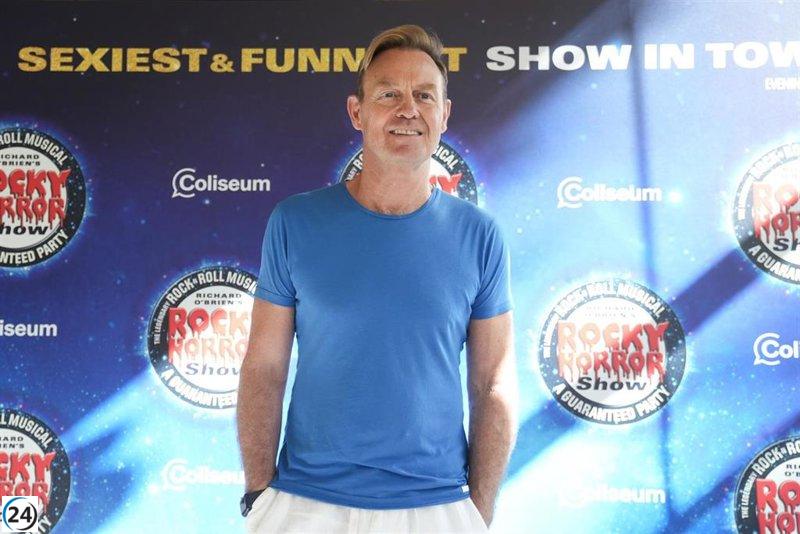 Jason Donovan se presenta en el musical 'The Rocky Horror Show' en Barcelona.