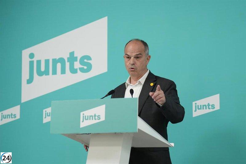Turull (Junts) advierte sobre quienes buscan apaciguar y quienes desean causar caos en la nación.