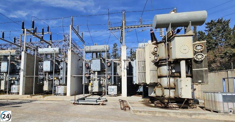 Endesa moderniza la subestación de Vilanova i la Geltrú en Barcelona.