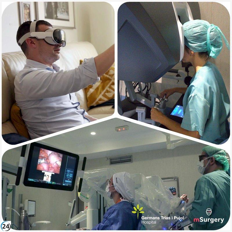 Hospital Germans Trias lidera en Europa con cirugía robótica de emergencia a distancia.