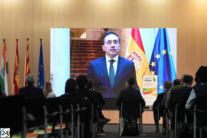 Albares califica a India como aliado clave para España y planea visitas diplomáticas para 2026.