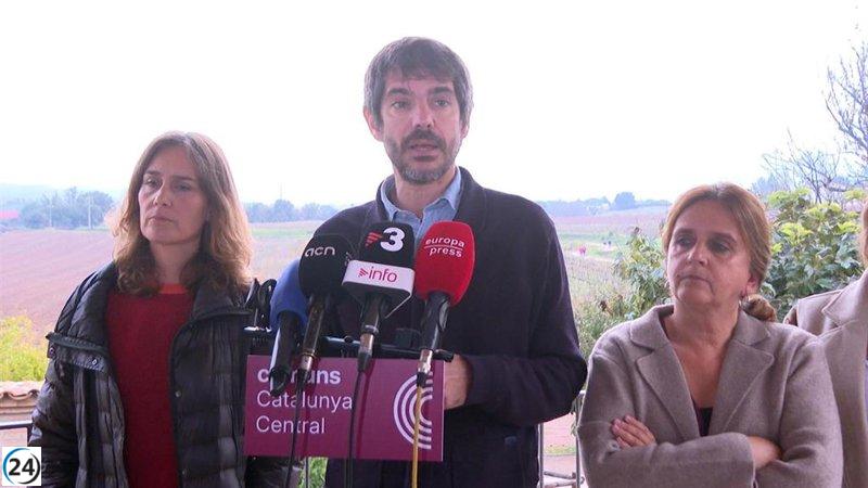 Urtasun urge a Junts a priorizar los intereses de Catalunya sobre los de PP y Vox.