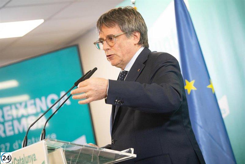 Puigdemont denuncia el intento socialista de desacreditar a Junts.
