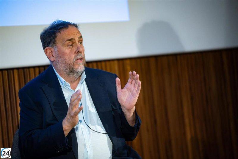 Junqueras confía en que el TJUE respalde la opinión del Abogado General sobre la amnistía.