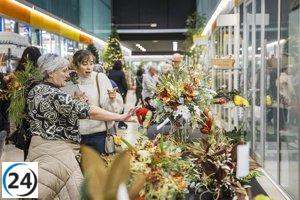 Mercabarna-flor convoca a 2.000 expertos para descubrir las tendencias navideñas.