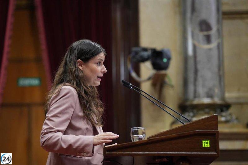 Sales (Junts) señala que el PSOE incumple por falta de voluntad, no por incapacidad.