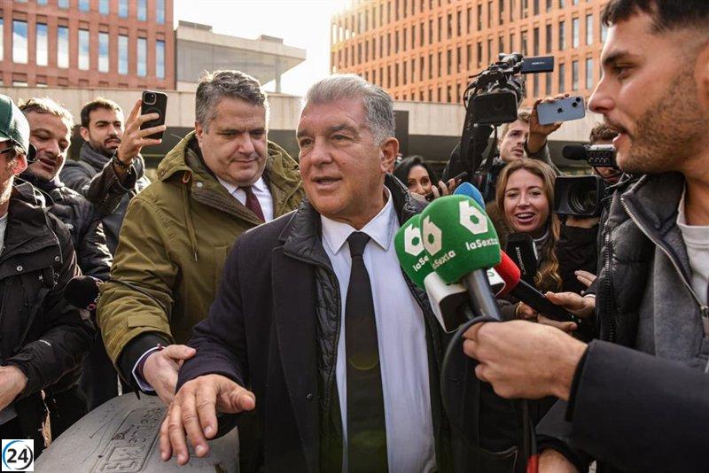 Laporta rechaza acusaciones de favoritismo arbitral en relación a Negreira: 