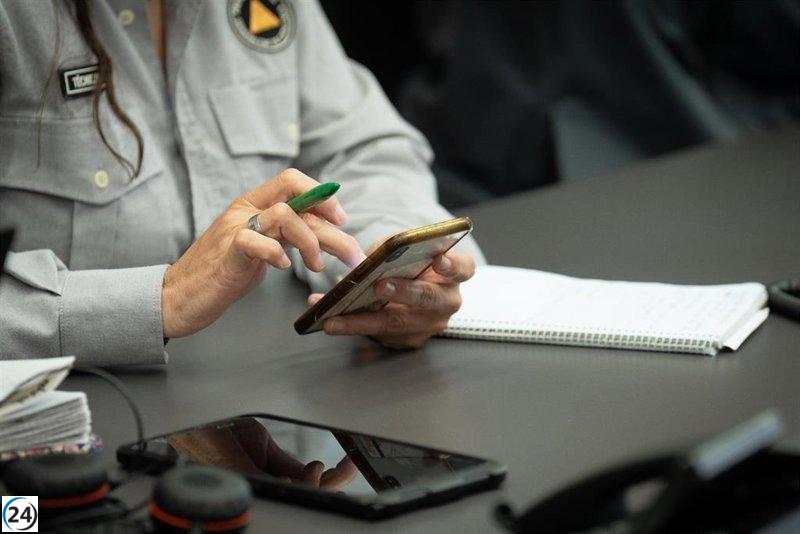 Protección Civil activa Es-Alert en tres comarcas de Tarragona tras disminuir el riesgo de lluvias.