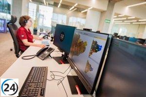 Residentes de Far d'Empordà evacuados por precaución ante las lluvias.