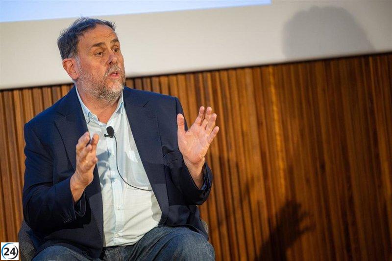 Junqueras advierte que la financiación con Sánchez es inviable sin la ordinalidad.