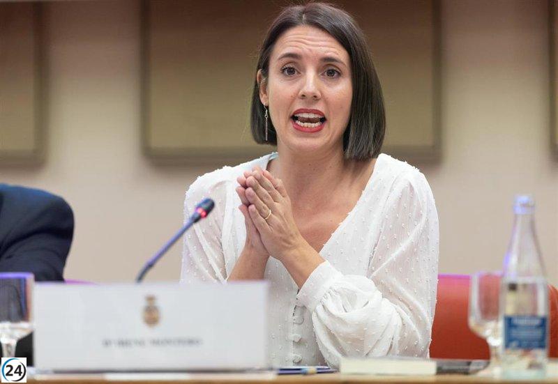 Irene Montero considera insuficiente la propuesta de financiación, pero la evaluará.