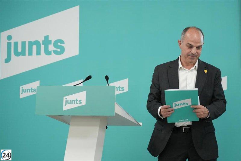 Turull (Junts) llama a ERC a unir fuerzas por el concierto: 