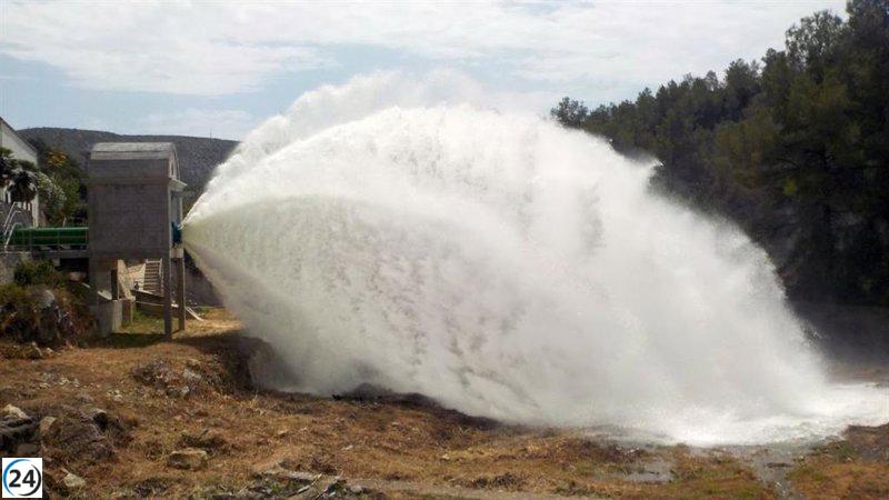 La ACA aumenta el caudal de embalses en Cataluña ante la llegada de lluvias.
