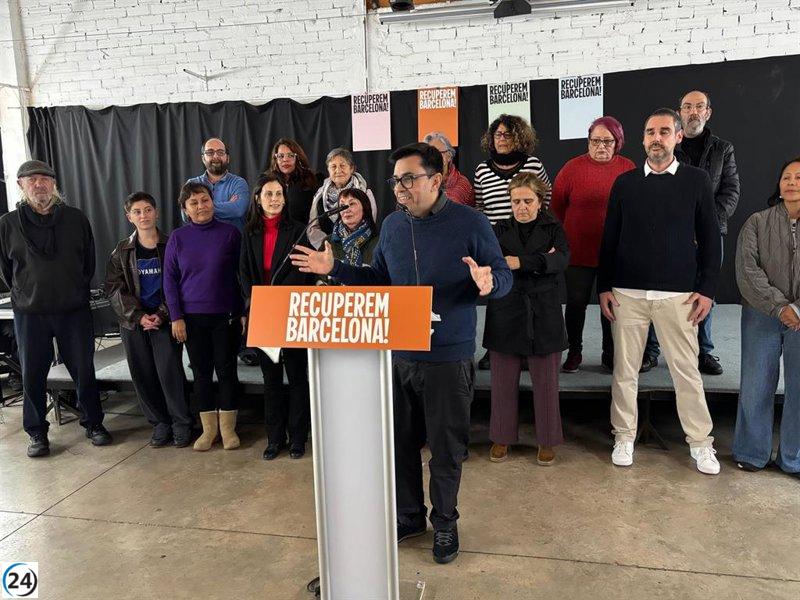 Carol Recio acompaña a Pisarello como su compañera en las primarias para la alcaldía de Barcelona.