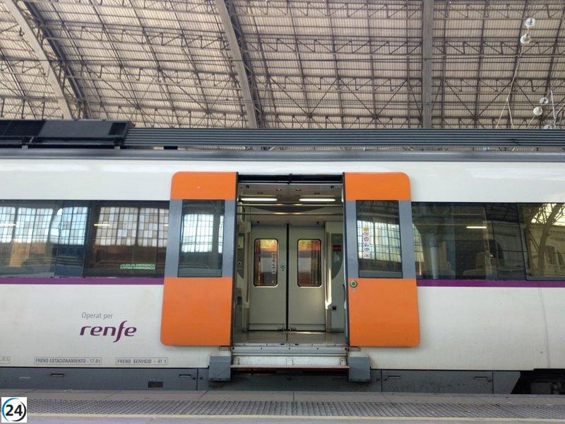 Renfe suspende operaciones en estaciones de Premià y Malgrat por riesgo de viento.