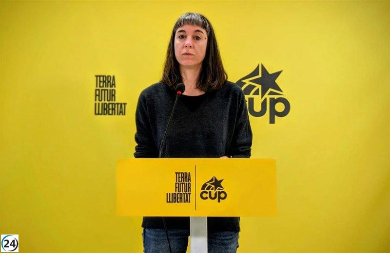 Moreno (CUP) critica la ley del Govern y Comuns sobre compra de viviendas, la califica como un 