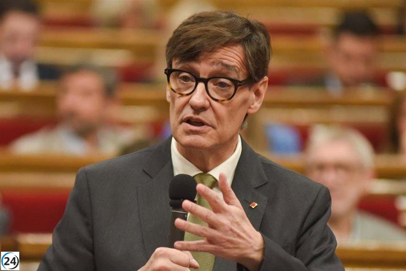 Illa da la bienvenida al Papa en su visita a Catalunya: 