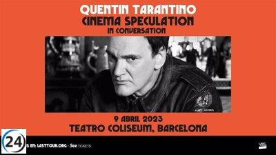 Quentin Tarantino presentará su nuevo libro en el Teatre Coliseum de Barcelona el 9 de abril