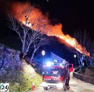 El incendio de Canejan (Lleida) ahora perjudica a unas 150 hectáreas