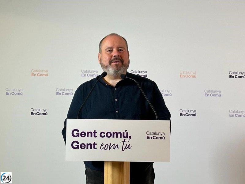 Los Comuns ven factible unidad entre Sumar y Podemos en Cataluña.