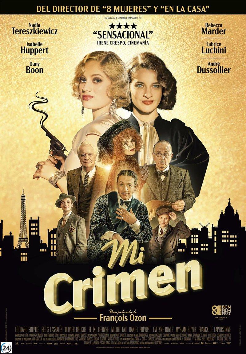 Ozon abre el BCN Film Fest con 'Mi crimen' y destaca la eficacia de la comedia para transmitir el mensaje.