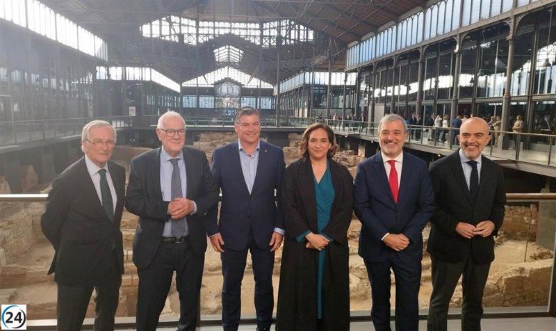 Colau, Collboni, Maragall, Trias y Sirera debaten modelos en primer debate pre-electoral.