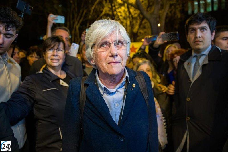 Ponsatí planea regresar a Cataluña si Llarena ordena su detención.