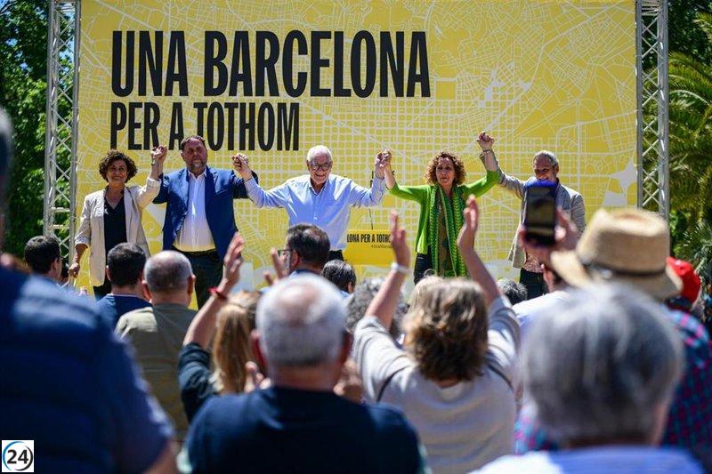 Maragall pide voto para evitar conspiraciones que le impidan alcalde.