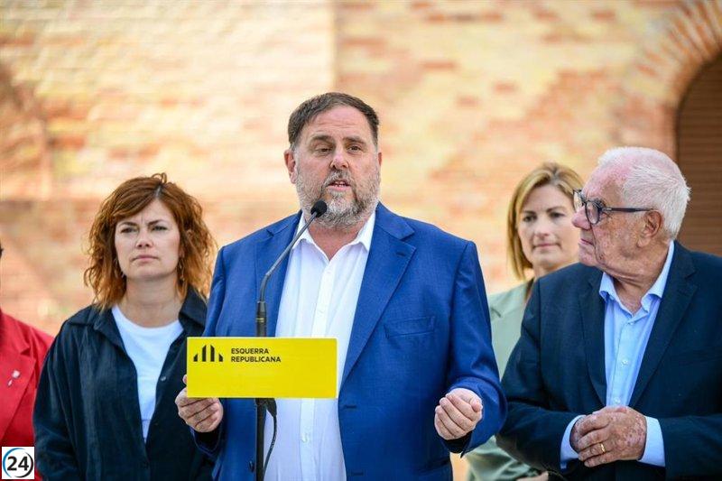 Junqueras (ERC) agradece a Bildu su contribución al proceso de paz.