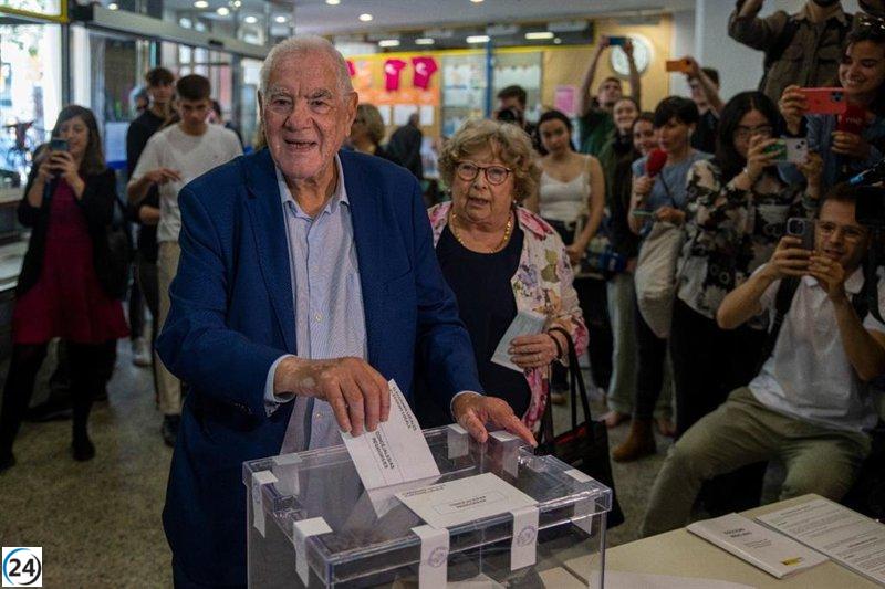 Ernest Maragall (ERC) urge a la participación electoral en Barcelona.
