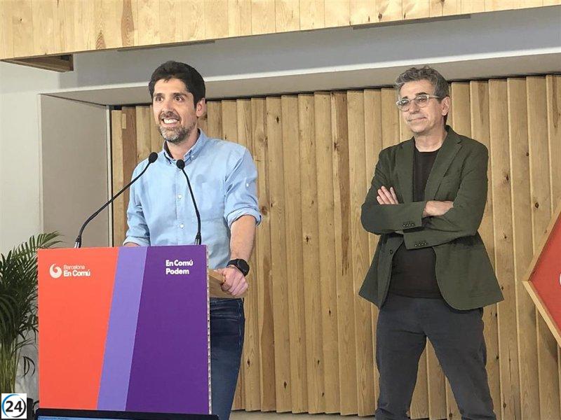 Martí (BComú): necesitamos un gobierno de izquierdas frente al giro hacia la derecha.